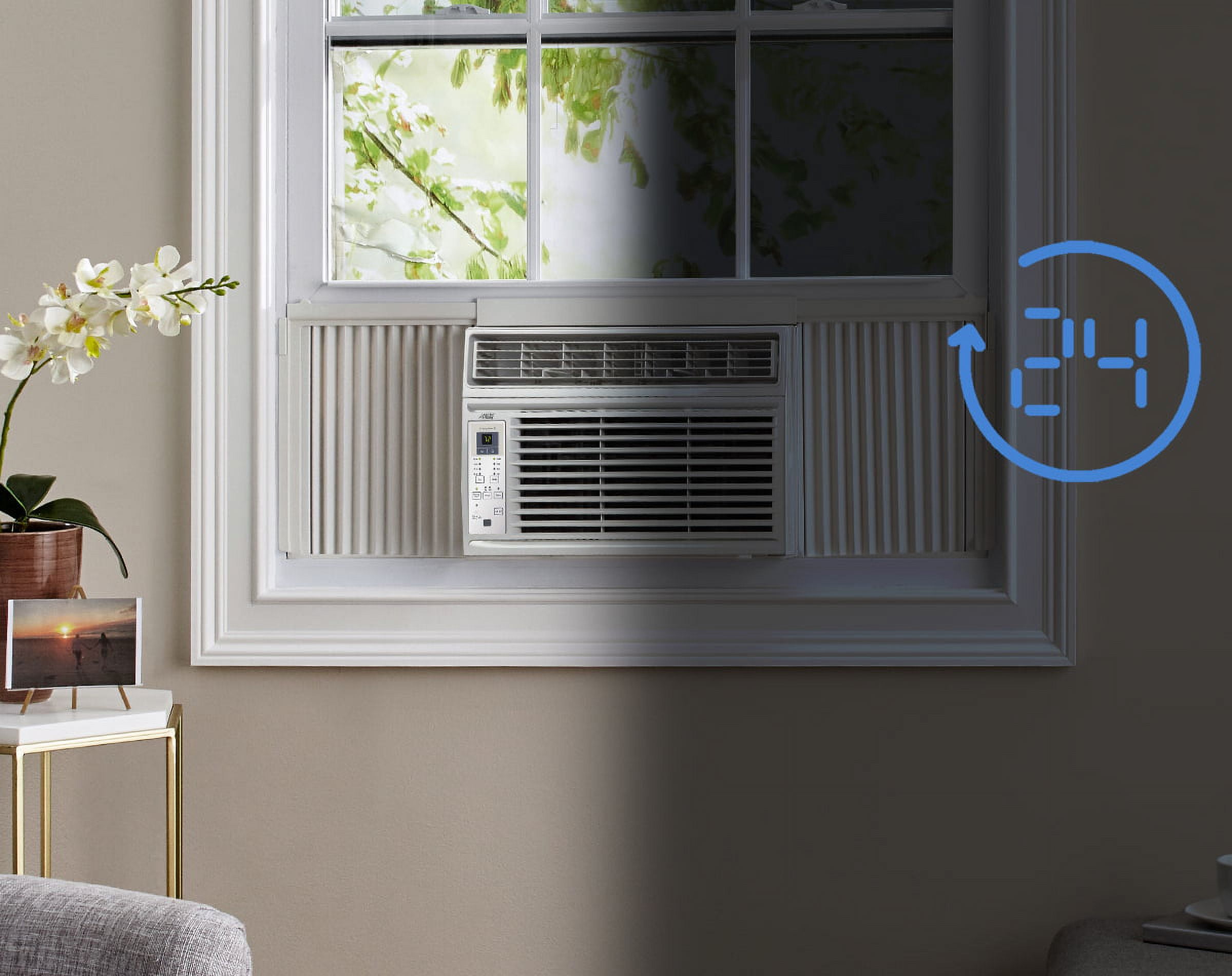 Arctic King 5000 BTU (5000 BTU DOE) 150 Sq Ft Window Air Conditioner with Remote, White