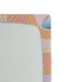 thumbnail image 2 of Ambesonne Modern Fitted Sheet, Cartoon Like Waves, Queen Size, Multicolor, 2 of 2