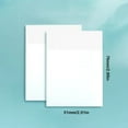 thumbnail image 2 of Tyeign Transparent Sticky Notes 2X3 Inches, 50 Sheets See-Through Memo Pads, Translucent Clear Notes for Annotating Books, Journaling, Office & office Supplies, Sticky Note*1, 2 of 3
