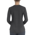 thumbnail image 2 of Scrubstar Women's Long Sleeve Soft Mesh Performance Underscrub, 2 of 4