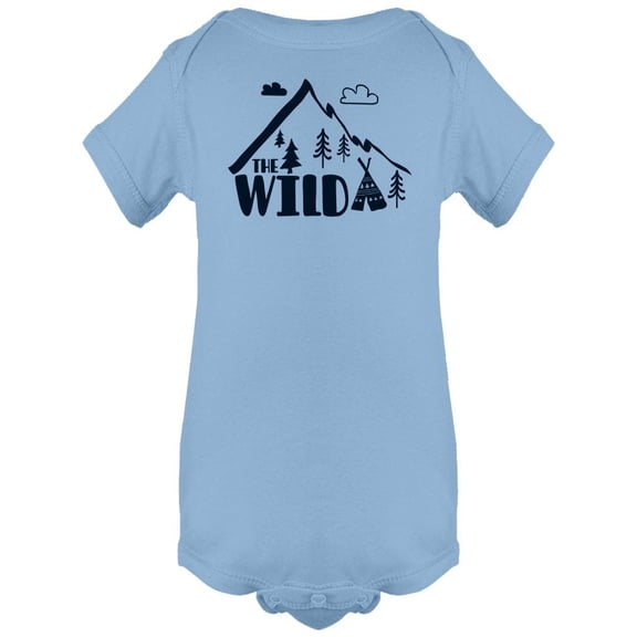 The Wild Mountains And Trees Bodysuit Infant -Image by Shutterstock,  12 Months