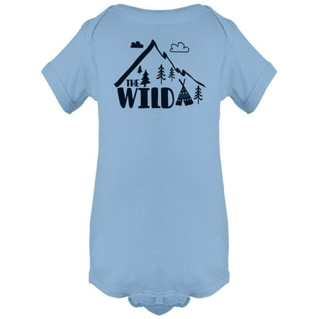 

The Wild Mountains And Trees Bodysuit Infant -Image by Shutterstock Newborn