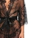 thumbnail image 5 of Lingerie Open Front Nightwear Skin Friendly Perspective Polyurethane Women Lace Nightdress Suit With Belt For Hotel ANGGREK Otros, 5 of 7