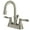 Brushed Nickel, variant on Kingston Brass KS2612DFL 4 in. Centerset Bathroom Faucet, Polished Brass