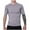Gray, variant on WREESH Men's Quick-Drying Training T-Shirt Solid Color Short Sleeve Top for Fitness Running Sports Gray