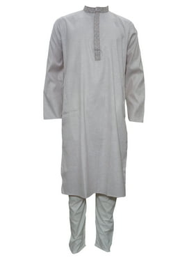 Mogul Men's FESTIVE Cotton Kurta Pajama Set Ethnic Wear Comfortable Trendy Fashionable DESIGNER KURTA SET