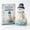 Snowman, variant on 3D Sea Glass Art Kit with LED, Coastal Snowman Craft Set, Sea Glass‑Style Pieces & Wooden Base, Lighted Beach‑Themed Holiday Decor Handmade Craft Gift