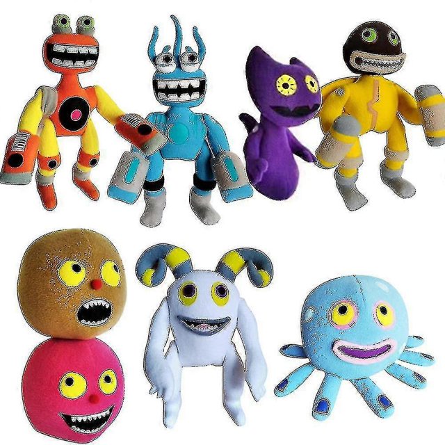 Wubbox Plush My Singing Monsters - Juguetes de peluche suaves para regalo para niños, niñas y niños, estilo 5