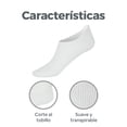 thumbnail image 2 of Pack 6 Pares Calcetines al Tobillo d'Ssentials Mujer Cortos, 2 of 5