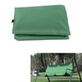thumbnail image 3 of Housse de Coussin de Balançoire Trois Places en Taffetas Polyester Imperméable pour Jardin Cour Extérieure, 3 of 7