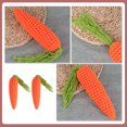 thumbnail image 3 of 2pcs Woolen Yarn Carrot Crochet Knit Vegetable Carrot Toy Photo Photography Props, 3 of 9