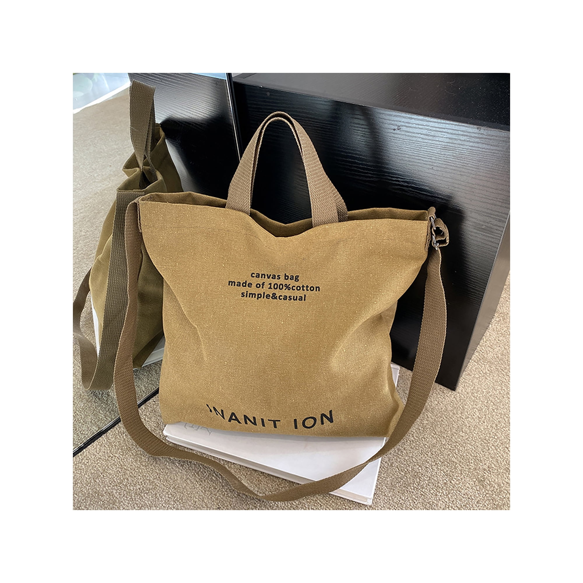 Ladies canvas handbags hot sale