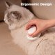 thumbnail image 4 of Cepillo de masaje para perros y gatos, lavable, para eliminar el pelo suelto, tanto largo como corto., 4 of 6