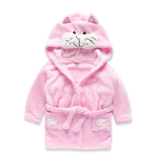 Unisex Baby Pajamas, Plush Animal Face Nightgown