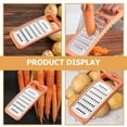 thumbnail image 2 of FRCOLOR 4 Pcs Potato Slicer Double Sided Grater 26.00X10.80X1.50CM, 2 of 8