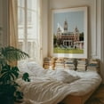 thumbnail image 4 of Livingston County Courthouse, Pontiac - Pontiac Illinois Photography Architecture Vintage Cityscape Travel Poster Unframed Wall Art Print 18 x 24 inches, 4 of 13