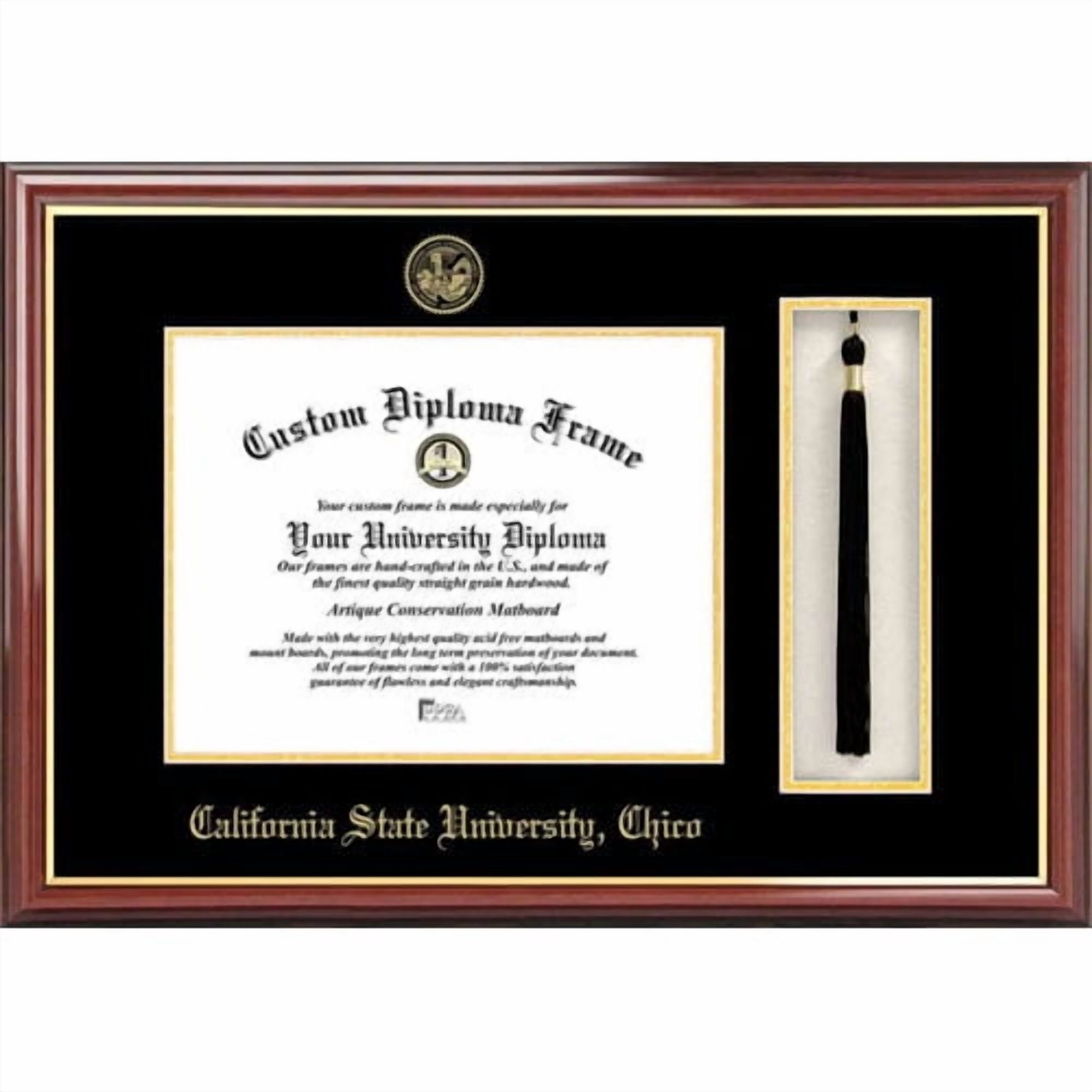 Campus Images PA994PMHGT-1185 11 x 8.5 in. Penn State University Tassel Box & Diploma Frame - Lacquer