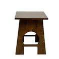 thumbnail image 3 of Pemberly Row Arts and Crafts / Mission Taboret End Table - Walnut, 3 of 3