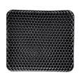 thumbnail image 1 of Cojin Gel Panal Ergonomico Silicon Asiento Comodo Auto Silla Negro, 1 of 5