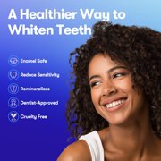 MySmile Teeth Whitening Strips for Sensitive Teeth , Hydroxyapatite-Infused, Enamel Safe & Non-Slip White Strips, Residue-Free, Yellow Teeth Stains Remover Whitening kit, 28pcs, Mint