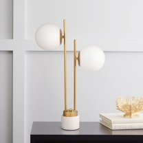 Sagebrook Home Modern Glam 23" Gold Glass/Brass Table Lamp - 15" x 4" x 23"