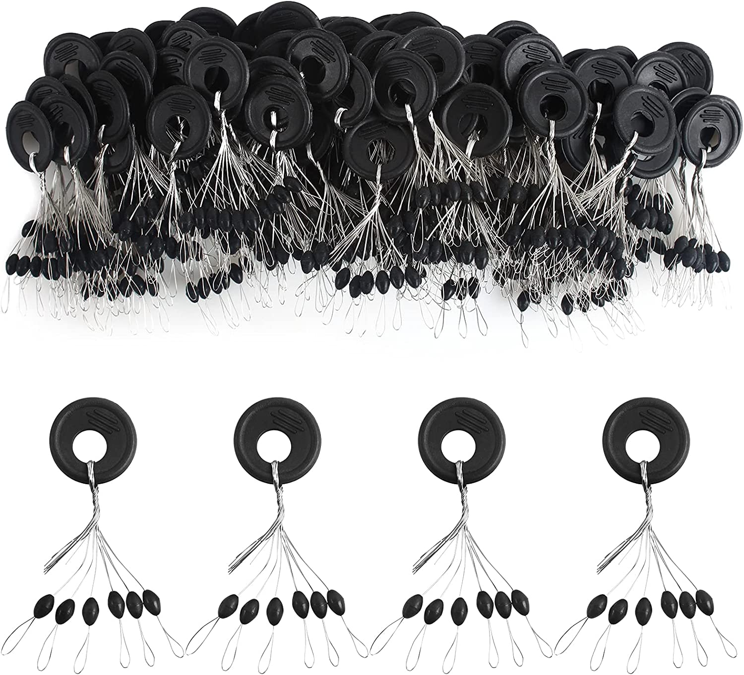 Rubber Bobber Stoppers, Rubber Floats For Fishing, Weight Stoppers