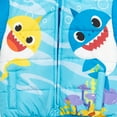 thumbnail image 3 of Pinkfong Baby Shark Infant Baby Boys Zip Up Puffer Jacket Infant to Toddler, 3 of 5
