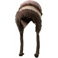 thumbnail image 2 of YooGuoGuo Women's Knit Beanie Hat Cute Fluffy Russian Ushanka Hat Plush Skull Cap Winter Warm Trapper Cap with Earflap, 2 of 6