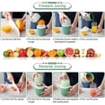 thumbnail image 2 of Manual Citrus Press Lemon Squeezer, Lemon Shape Dual-use Manual Fruit Squeezer, Manual Lemon Squeezer For Lemons/limes/oranges/orange/grapefruit -gree, 2 of 5