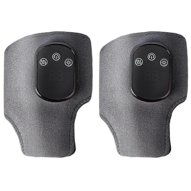 Heated Graphene Ankle Foot Massager, 3 Modes Smart Wrist Warmer Massager with Vibration for Pain Relief & Circulation Boost