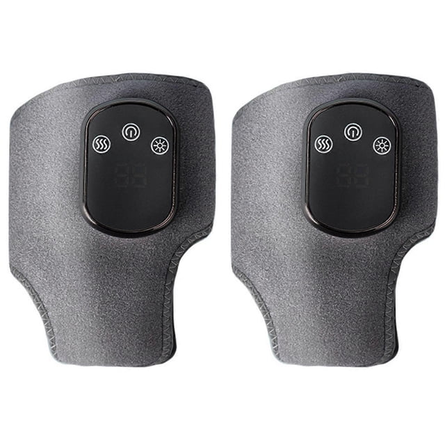 Heated Graphene Ankle Foot Massager, 3 Modes Smart Wrist Warmer Massager with Vibration for Pain Relief & Circulation Boost