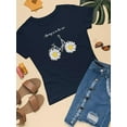 thumbnail image 3 of Daisy Bicycle Spring Air T-Shirt Women -Image by Shutterstock, Female Small, 3 of 4