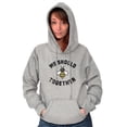 thumbnail image 4 of Bee Together Cute Valentines Day Hoodie Sweatshirt Women Brisco Brands X, 4 of 6