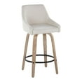 thumbnail image 4 of LumiSource Hannah 26" Fixed-Height Counter Stool - Set of 2, 4 of 6