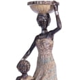 thumbnail image 3 of Estatua Africana BLESIY Adorno Escultura de Escritorio Decoración del Hogar, 3 of 7