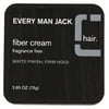 Every Man Jack - Fiber Cream Fragrance Free, 2.65 oz