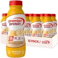 thumbnail image 3 of (3 pack) Premier Protein Shake, Bananas & Cream, 30g Protein, 11.5 fl oz, 12 Ct, 3 of 12