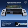 thumbnail image 2 of EasySMX M05 Hall Effect Type-C Mobile Gaming Controller for iPhone 15/16/17, Android, Cloud Gaming & Xbox, 2 of 9