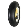 thumbnail image 2 of Marathon Tire 10.3" Universal Fit Wheelbarrow Flat Free Tire and Wheel Assembly, 2 of 6