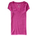 thumbnail image 2 of Camiseta básica con cuello en V Aeropostale morado pequeña, 2 of 2