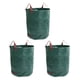 thumbnail image 2 of 3 bolsas de basura de jardín resistentes, bolsa de hojas reutilizable para recoger hojas de piscina, 2 of 9
