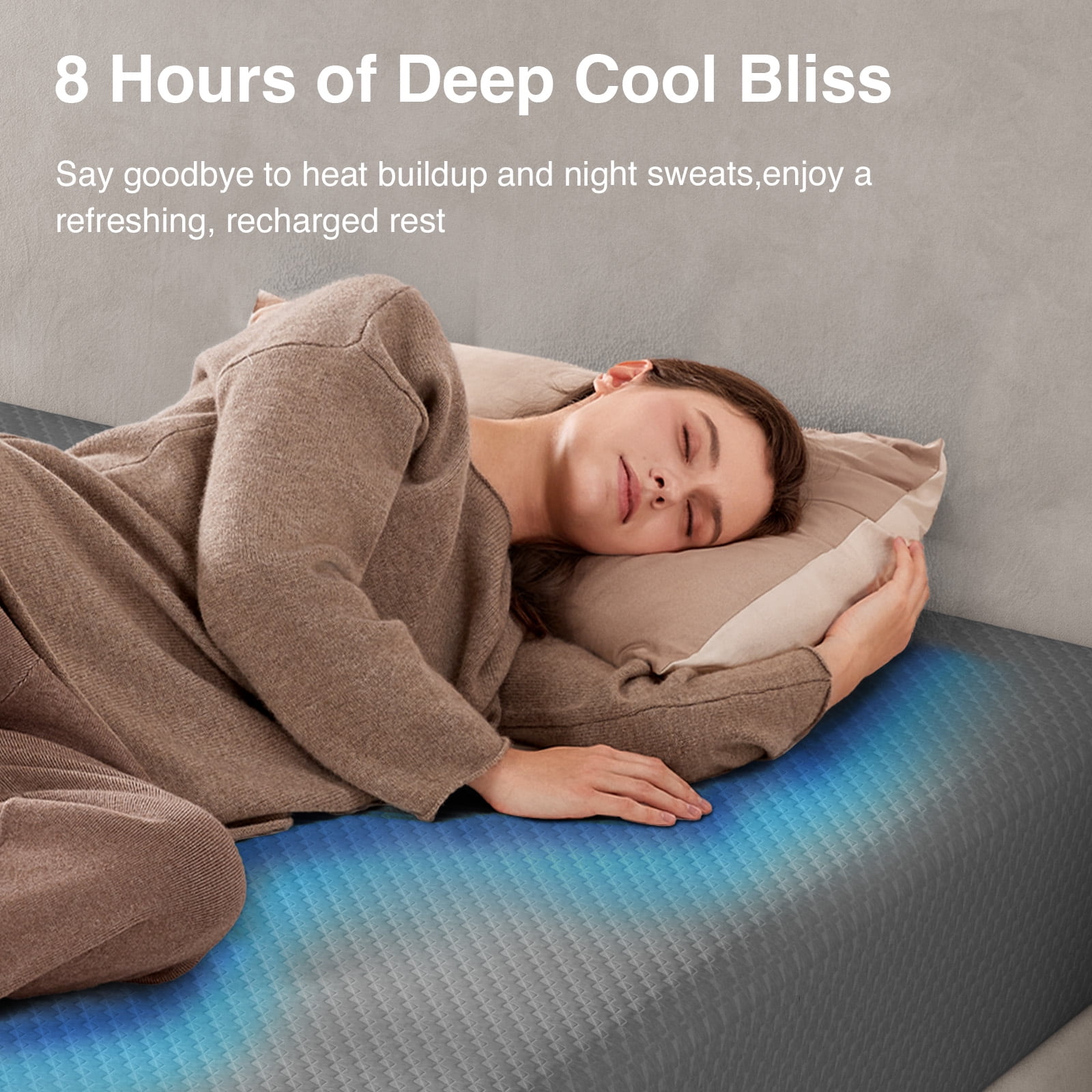 Novilla Full Size Mattress in a Box, 10 Inch Gel Memory Foam Mattress Full for Cool Night Sleep & Pressure Relief, Full Mattresses with Wave Airflow Foam Core for Enhanced Support & Breathabilit