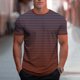 thumbnail image 2 of Usted Es Más Que una Prueba de Puntuación de la Camisa de la Moda Casual Impresión Deportiva Camiseta de Manga Corta Cuello Redondo para los Hombres, Blusa de Poliéster para Uso Diario Al Aire Libre, 2 of 8