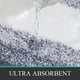 thumbnail image 3 of Juego de alfombras de baño Bsmathom de 3 piezas de microfibra gris oscuro, 3 of 7