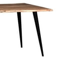 thumbnail image 5 of Primo International Palmerston 71" Modern Wood Live Edge Dining Table in Brown, 5 of 5