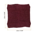 thumbnail image 2 of Uxcell Winter Neck Warmer, Men Neck Gaiter, Burgundy, 2 of 6