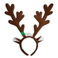 thumbnail image 4 of Men's Christmas Deer Costume, Xmas Jumpsuit Antlers Headband Suit Spotted Onesie Outfit for Adults Man Cosplay Brown XXL, 4 of 7