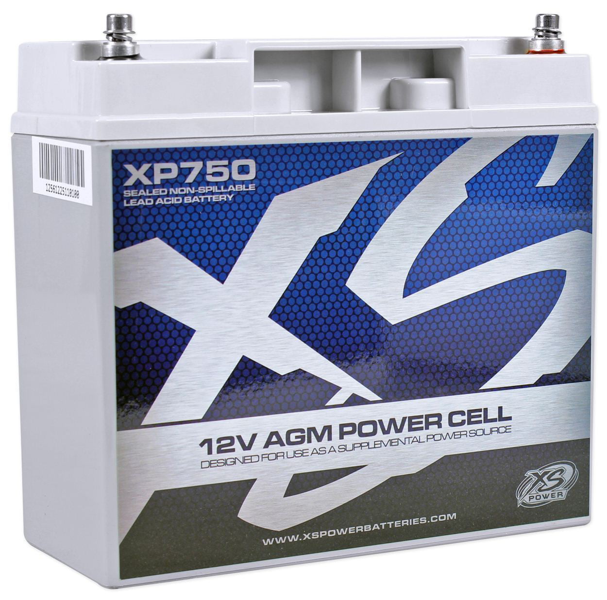 XS Power XP750 750w Power Cell Car Audio Battery 4 Stereo System+Headphones 