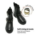 thumbnail image 5 of DREAM PAIRS Girls Ankle Boots Waterproof Side Zipper Booties for Little Kid/Big Kid, 5 of 6