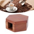 thumbnail image 1 of Coffee Filter Holder, Polished Surface Solid Wood Round Coffee Paper Filter Dispenser for Home Office Countertop Brown, 1 of 7